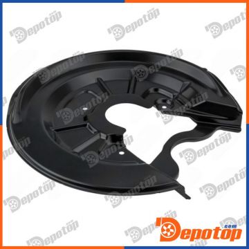 Déflecteur, disque de frein droite arrière pour VW | HTO-VW-057, 1K0615612P